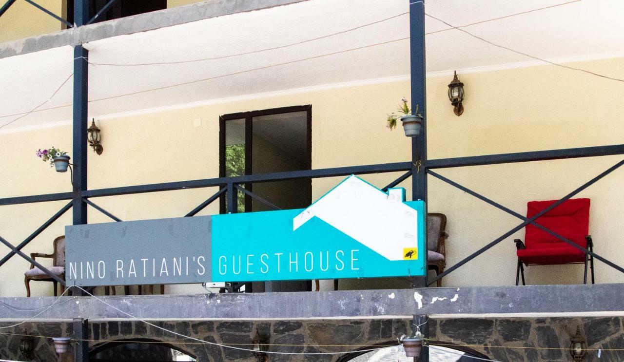 Nino Ratiani'S Guesthouse Mestia Eksteriør bilde