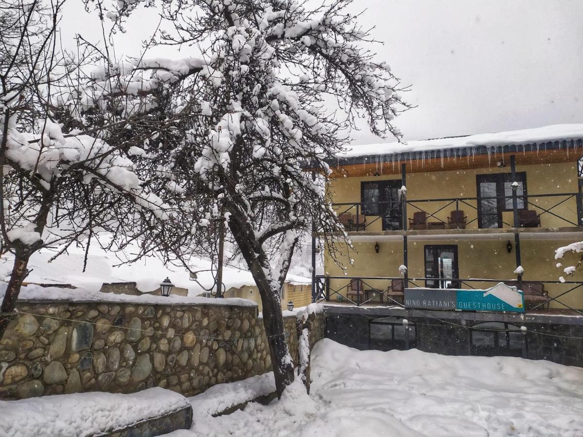 Nino Ratiani'S Guesthouse Mestia Eksteriør bilde